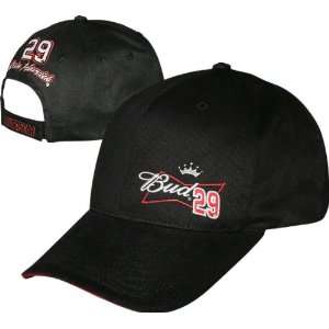  Kevin Harvick #29 Budweiser New Logo Adjustable Hat 