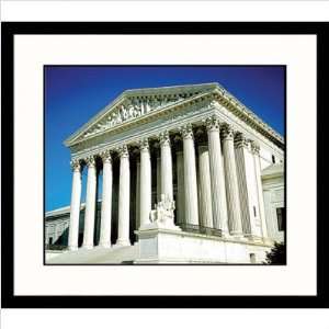  Supreme Court Framed Photograph Frame Finish Black, Size 