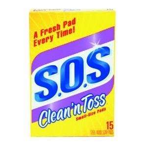  Clorox/Home Cleaning 09063 Clean n Toss S.O.S Pads