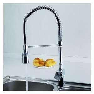  Solid Brass Spring Pull Down Kitchen Faucet
