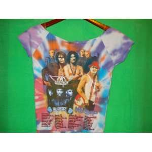 Aerosmith,Kid Rock and Run D.M.C. World Tour Tshirt designed with 