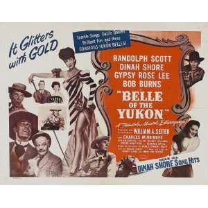 Belle of the Yukon Movie Poster (22 x 28 Inches   56cm x 72cm) (1944 