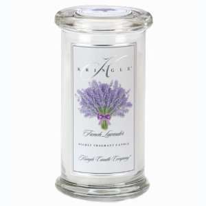 Kringle Candle Company Large Classic Apothecary Jar   French Lavender 