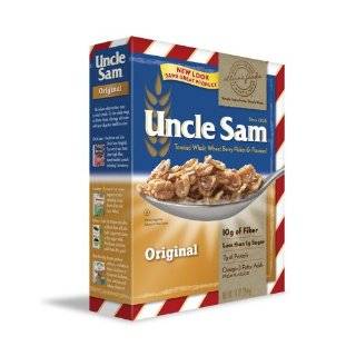 Uncle Sam Toasted Whole Wheat Berry Flakes & Flaxseed Original Cereal 