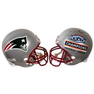  Tom Brady Patriots Super Bowl Autographed Pro Helmet 