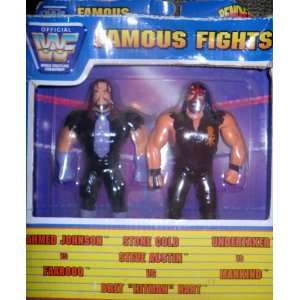  Famous Fights Official WWF Bend ems Toys & Games
