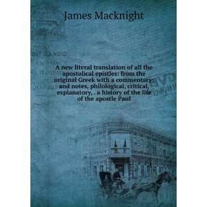   history of the life of the apostle Paul James Macknight Books