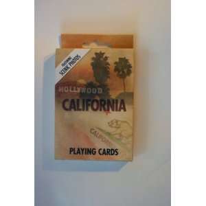  Hollywood Califirnia Playing Cards