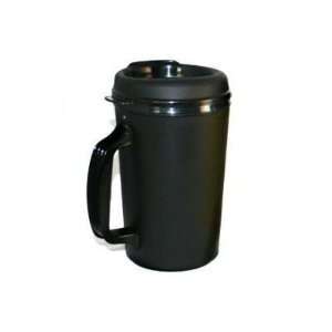20 oz ThermoServ Foam Insulated Coffee Mug  Black  Kitchen 
