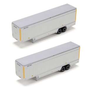  Athearn HO Scale 40 Ft. Parcel Trailers Set Of Two (27957 