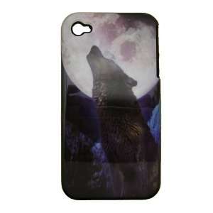 APPLE iPhone 4/4S HYBRID CASE 2 IN 1 MOONLIGHT WOLF COVER CASEG WOLF