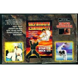   Combat Martial Arts Trading Card Game Starter Deck Box Toys & Games