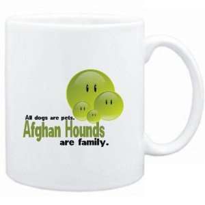  Mug White FAMILY DOG Afghan Hounds Dogs