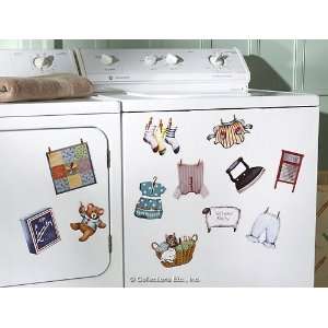  12 Decorative Washer/Dryer Magnets 