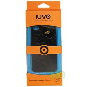  IUVO Zombie Black Genuine Leather Back Cover for Apple 