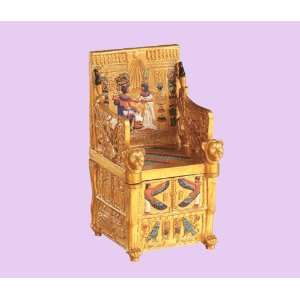  Egyptian Kings Throne Tiny Trinket Box 6134