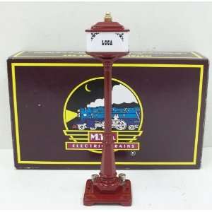    MTH # 57 1997 Maroon LCCA Street Lamp LN/Box