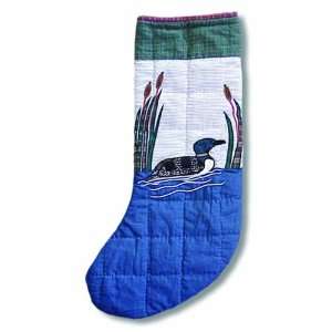  Patch Magic Loon Stocking, 8 Inch by 21 Inch