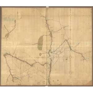  1758 Map of the northern parts of New York