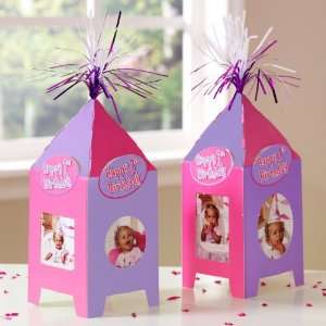  Pastel Photo Table Tents (4) Party Supplies Toys & Games