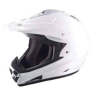  Vemar VRX7 Solid Full Face Helmet X Small  White 