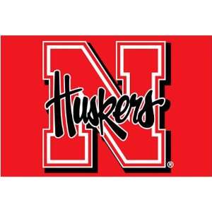 University of Nebraska Cornhuskers Rug   Tufted  Sports 
