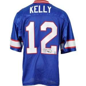 Jim Kelly Autographed Jersey  Details Buffalo Bills, Custom, HOF 02 