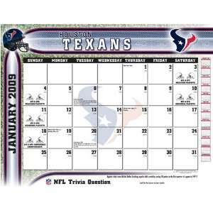  Houston Texans NFL 22 x 17 Desk Calendar Sports 