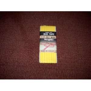  Double Fold Bias Tape 1/4 Inch 4 Yards CANARY #86 