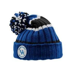   Knit Beanie Hat w/Team Logo Patach By Columbia