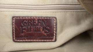GREEN FIELDS SHAFMASTER LEATHER CO. BACKPACK BAG  