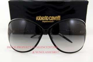 New Roberto Cavalli Sunglasses RC 500 500S 05B BLACK  