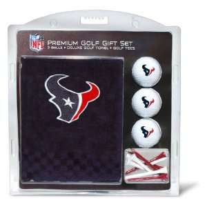  NFL Houston Texans Embroidered Golf Towel (3 Golf Balls/12 