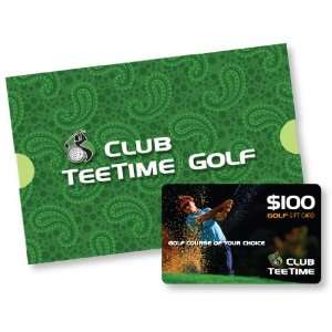 Golf Course of Your Choice $100 Gift Card