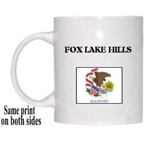    US State Flag   FOX LAKE HILLS, Illinois (IL) Mug 