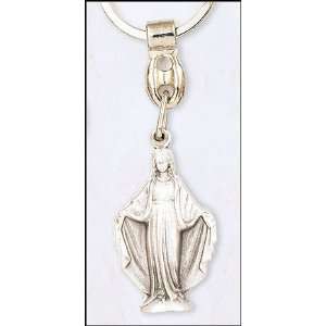  Keychain Our Lady of Grace St. Mary Keyfob Keyring 