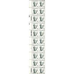   LILLIAN GILBRETH #1868a Plate Block of 20 x 40 cent US Postage Stamps