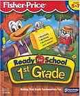   Ready For School 1st Grade PC CD phonics reading science math games