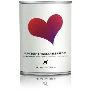  Nulo Beef & Vegetables Recipe for Dogs Case of 12 13oz 