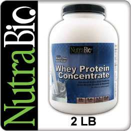 NutraBio WHEY PROTEIN CONCENTRATE Powder *2 Pounds*  