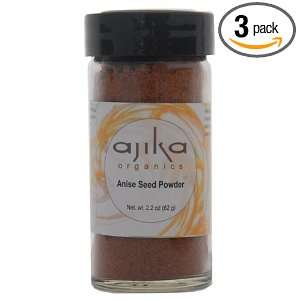 Ajika Organic Anise Seed Powder Grocery & Gourmet Food