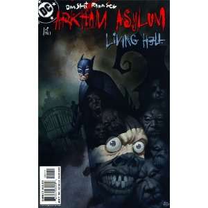  Arkham Asylum Living Hell Complete 1 6 Comic Set Dan 