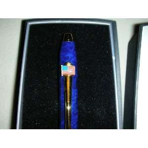  Cross Century ll Cobalt Blue Pen with American Flag and 23 