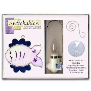     SW010K   Fish   Stained Glass Night Light Kit 