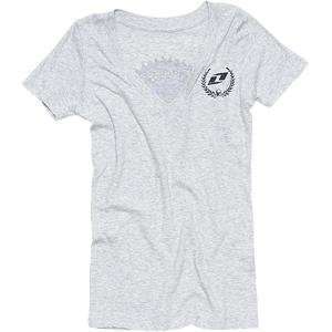   One Industries Womens Anthem T Shirt   Large/Neutral Grey Automotive