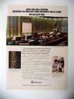 Bell System Network Operations Center Bedminster NJ 1979 print Ad 