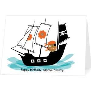  Birthday Greeting Cards   Pirate Owl By Night Owl Paper 