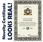 Novelty A4 Security Training Certificate Degree style HIGH Quality