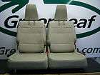   Leather Third 3rd Row Rear Back 50/50 Split Bench 2012 Fold Flat Seat