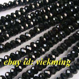 Low Price wholesale Black 6 12mm Faceted Swarovski Crystal Loose Bead 